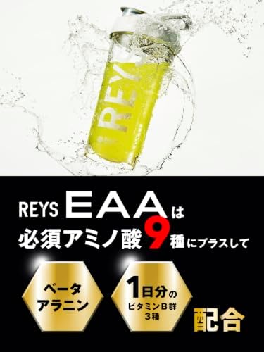 REYS レイズ EAA お試し セット 個包装 12g × 4種 山澤礼明 監修 必須アミノ酸 9種配合 600g 栄養機能食品 ベータアラニン 1日分のビタミンB群3種配合 国産 BCAA