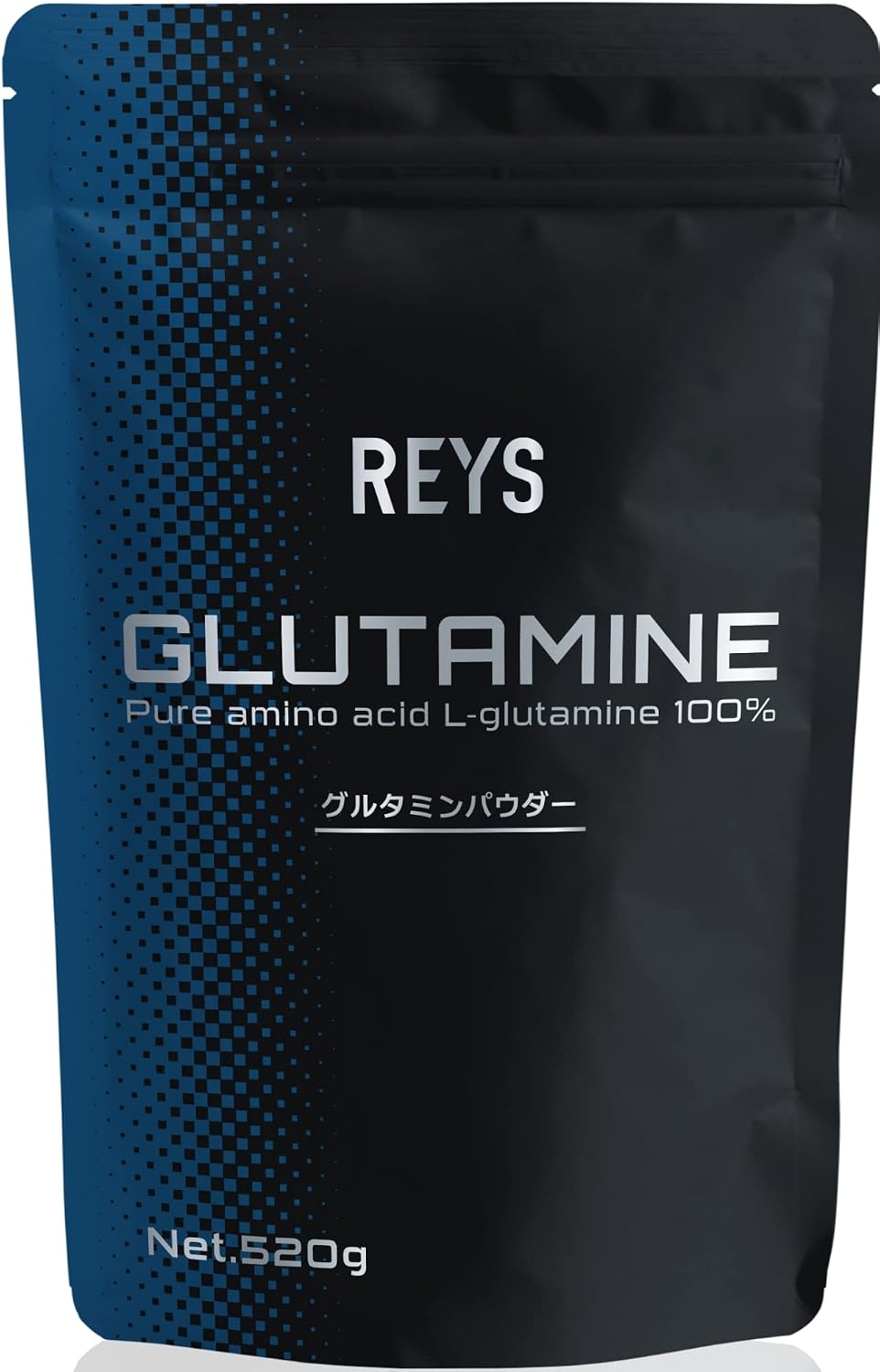 REYS レイズ グルタミン パウダー 520g 山澤礼明 監修【使用目安 約104回分】L-グルタミン 100%使用 アンフレーバー